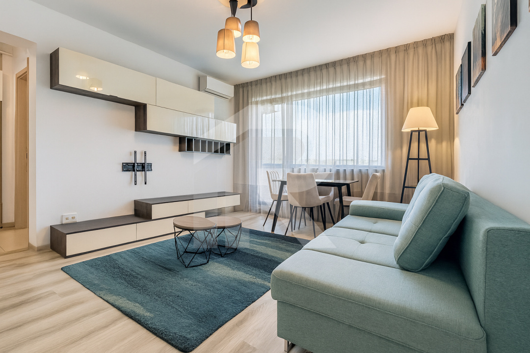 Greenfield Baneasa 2 camere, orientare SUD, LOC PARCARE inclus