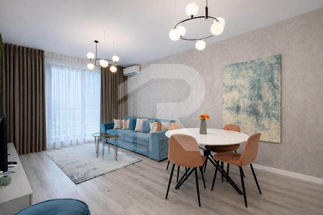 Apartament de 2 camere  - Complet mobilat și utilat - Greenfield Residence 