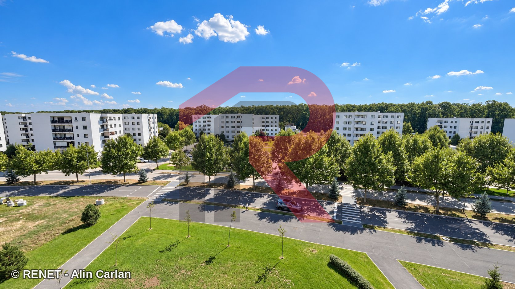 Prima închiriere Studio 2 camere - Vedere panoramică